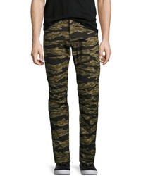 G Star G Star Tiger Camouflage Skinny Pants Green