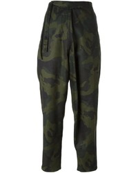 Marios Camouflage Cropped Trousers