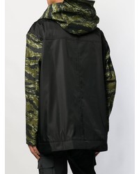 DSQUARED2 Camouflage Print Hooded Jacket