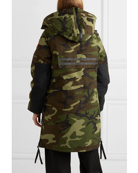 Canada Goose Olympia Camouflage Print Shell Down Parka