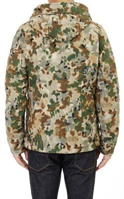 Spiewak Golden Fleece Camo Canvas Woodland Parka Green Size S