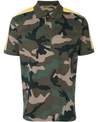 Valentino Camouflage Polo Shirt