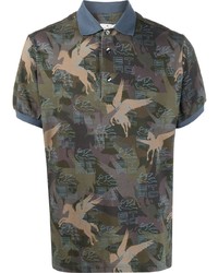 Etro Pegaso Camouflage Polo Shirt