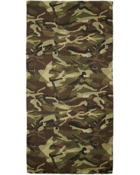 Olive Camouflage Scarf
