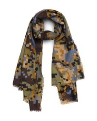Olive Camouflage Scarf