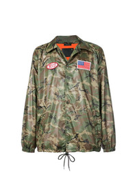 R13 Camouflage Shirt Jacket