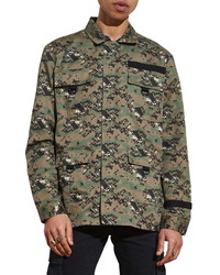 NANA JUDY Drill Camouflage Utility Jacket