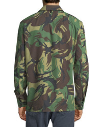 rag & bone Heath Camouflage Shirt Jacket