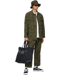 Neighborhood Khaki Camouflage Fatigue Jacket