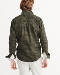 Abercrombie & Fitch Military Shirt Jacket