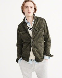 Abercrombie & Fitch Military Shirt Jacket