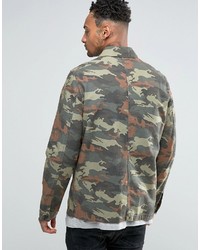 Asos Military Style In Camo Print