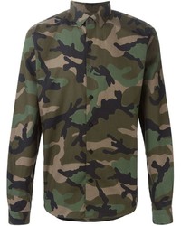 Valentino Camouflage Shirt