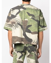 Domenico Formichetti Camouflage Pullover Shirt