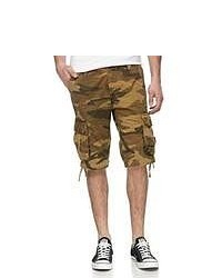 Superdry Camouflage Print Cargo Shorts