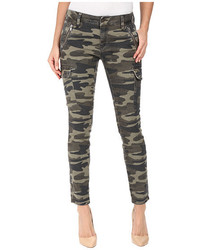 Mavi Jeans Juliette Skinny Cargo In Military Camouflage