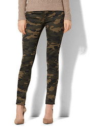 New York & Co. Soho Jeans High Waist Pull On Legging Camouflage Print