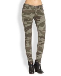 Fade to Blue Camouflage Print Skinny Jeans | Where to buy & how to wear
