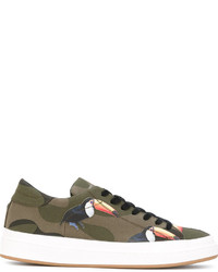 Philippe Model Bird Camouflage Sneakers