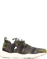 Reebok Furylite Gm Camouflage Mashup Sneakers