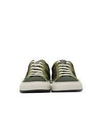 Common Projects Green Camo Achilles Low Sneakers