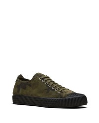 Car Shoe Kue Camouflage Print Sneakers