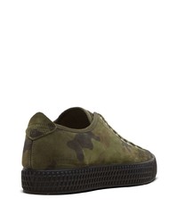 Car Shoe Kue Camouflage Print Sneakers