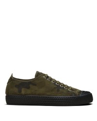 Car Shoe Kue Camouflage Print Sneakers