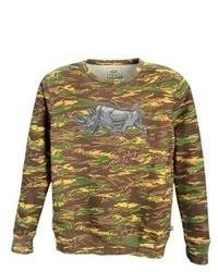 Olive Camouflage Sweater
