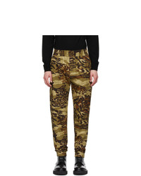 Givenchy Khaki Camouflage Jogger Lounge Pants