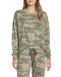 Olive Camouflage Sweatshirt