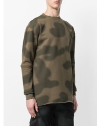 Maharishi Oversized Camouflage Sweatshirt