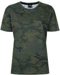 The Upside Camouflage Pleat T Shirt