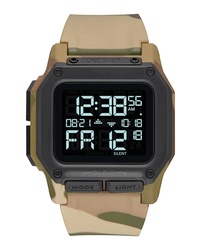 Olive Camouflage Watch