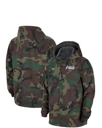 Nike Camo Penn State Nittany Lions Full Snap Hoodie Jacket At Nordstrom
