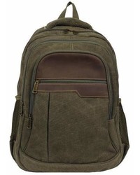 Wilsons Leather Canvas Backpack W Leather Trim