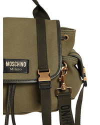 Moschino Cotton Canvas Backpack
