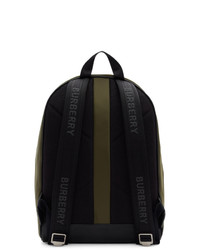 Burberry Green Canvas Jett Backpack