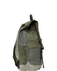 Diesel Green Volpago Army Backpack