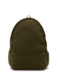 Jil Sander Khaki Simple Backpack