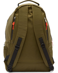 Kris Van Assche Krisvanassche Military Green Nylon Backpack