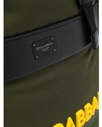 Dolce & Gabbana Military Style Backpack