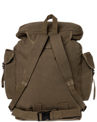 Rothco The European Style Rucksack In Olive Drab