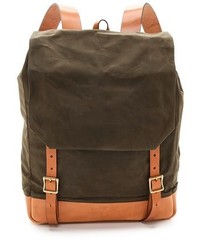 Southern Field Industries Waxed Canvas Rucksack