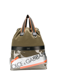 Dolce & Gabbana Street Logo Tape Backpack