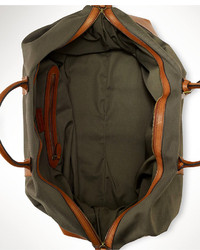 Polo Ralph Lauren Bag Canvas Leather Duffel Bag