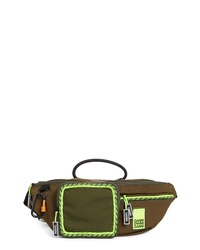Olive Canvas Fanny Pack