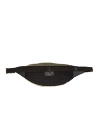 Neil Barrett Khaki Eco Leather Camo Belt Bag