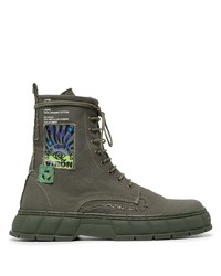 Viron Virn 1992 Army Tent Lace Up Boots