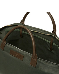 WANT Les Essentiels Hartsfield Leather Trimmed Canvas Holdall